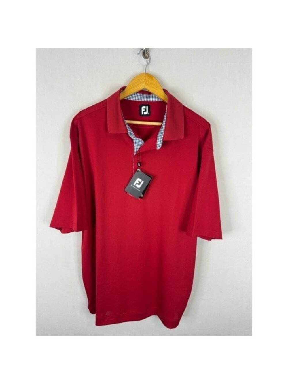 FootJoy Performance ProDry Golf Shirt Red Polo XXL 32969 NWT